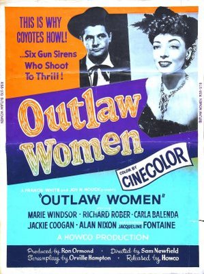 Outlaw Women movie poster (1952) Mouse Pad MOV_473dfcf4