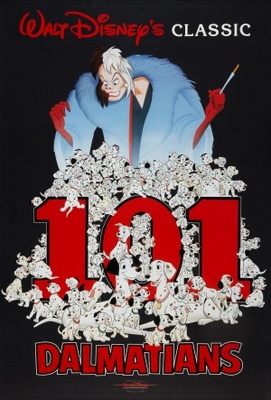 One Hundred and One Dalmatians movie poster (1961) Tank Top