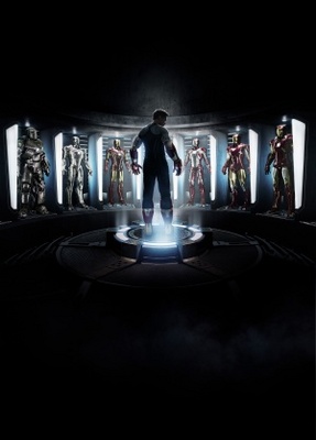 Iron Man 3 movie poster (2013) mouse pad