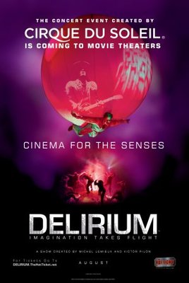 Cirque du Soleil: Delirium movie poster (2008) calendar