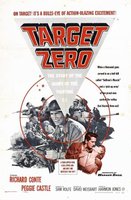 Target Zero movie poster (1955) Longsleeve T-shirt #638809