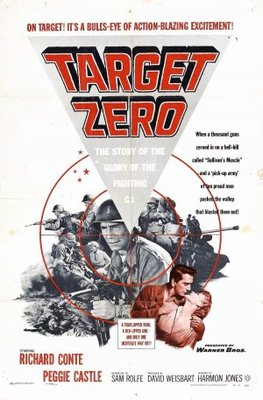 Target Zero movie poster (1955) hoodie