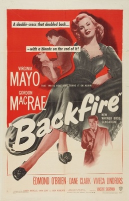 Backfire movie poster (1950) Longsleeve T-shirt