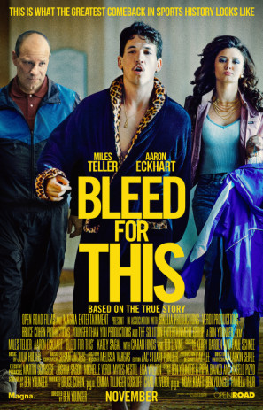 Bleed for This movie poster (2016) mug