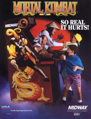 Mortal Kombat movie poster (1992) mouse pad