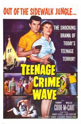 Teen-Age Crime Wave movie poster (1955) poster