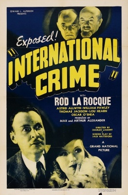 International Crime movie poster (1938) Sweatshirt