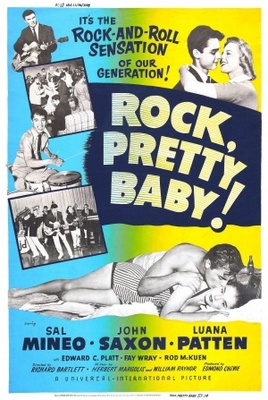 Rock, Pretty Baby movie poster (1956) calendar