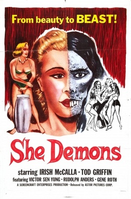 She Demons movie poster (1958) Poster MOV_4893f17d