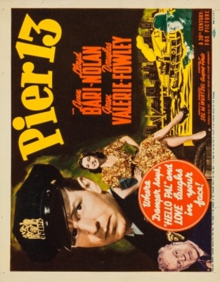 Pier 13 movie poster (1940) mug