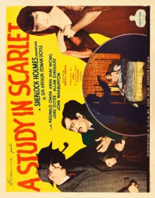 A Study in Scarlet movie poster (1933) mug