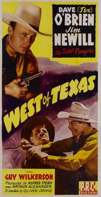 West of Texas movie poster (1943) poster