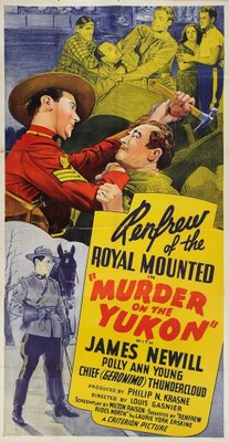 Murder on the Yukon movie poster (1940) mouse pad