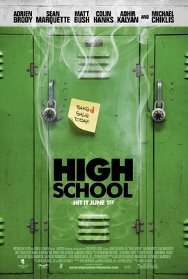 High School movie poster (2010) hoodie