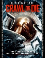 Crawl or Die movie poster (2014) t-shirt #MOV_49427e2a