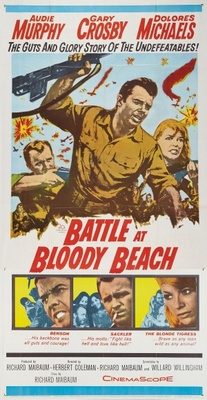 Battle at Bloody Beach movie poster (1961) poster