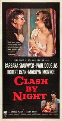 Clash by Night movie poster (1952) tote bag