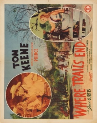 Where Trails End movie poster (1942) poster