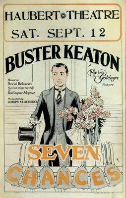 Seven Chances movie poster (1925) poster