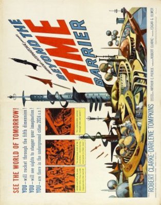 Beyond the Time Barrier movie poster (1960) calendar