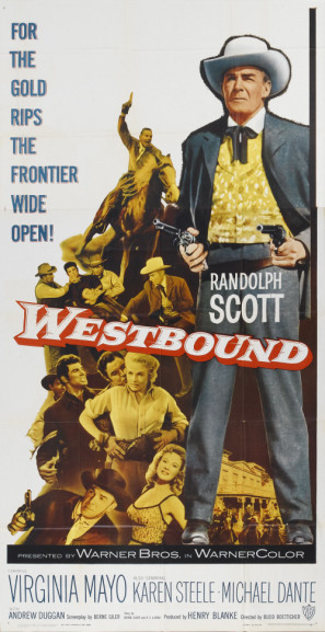 Westbound movie poster (1959) tote bag