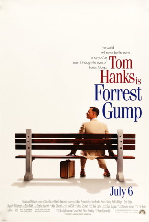 Forrest Gump movie poster (1994) tote bag