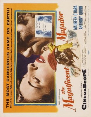 The Magnificent Matador movie poster (1955) calendar