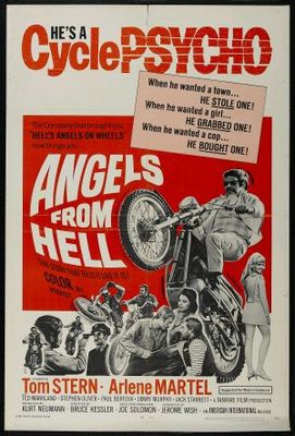 Angels from Hell movie poster (1968) mug