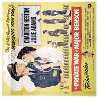 The Private War of Major Benson movie poster (1955) Longsleeve T-shirt #661888
