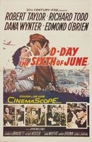 D-Day the Sixth of June movie poster (1956) hoodie #694312