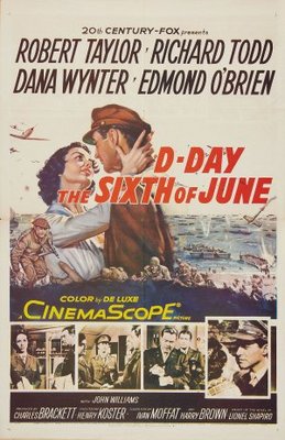 D-Day the Sixth of June movie poster (1956) Sweatshirt