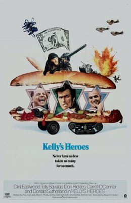 Kelly's Heroes movie poster (1970) Longsleeve T-shirt