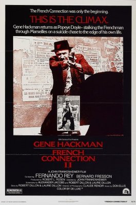 French Connection II movie poster (1975) calendar