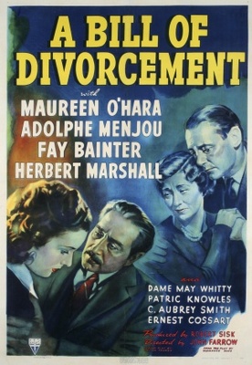 A Bill of Divorcement movie poster (1932) calendar