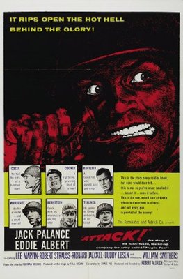 Attack movie poster (1956) tote bag