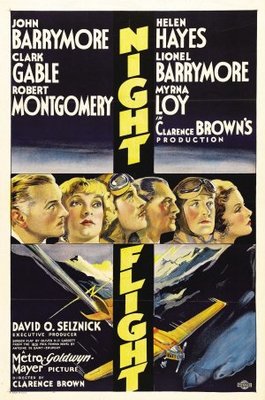 Night Flight movie poster (1933) calendar