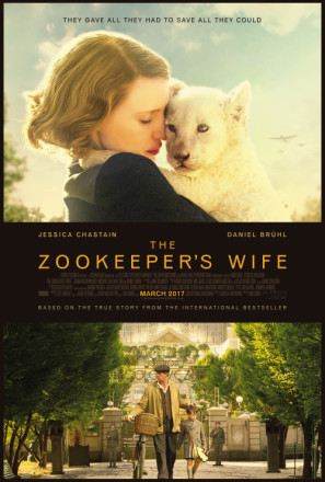The Zookeepers Wife movie poster (2017) mouse pad