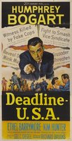 Deadline - U.S.A. movie poster (1952) Longsleeve T-shirt #669285
