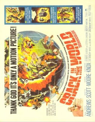 Crack in the World movie poster (1965) poster
