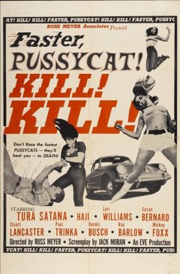 Faster, Pussycat! Kill! Kill! movie poster (1965) tote bag