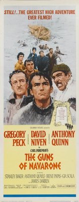 The Guns of Navarone movie poster (1961) calendar