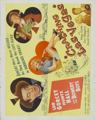Crashing Las Vegas movie poster (1956) tote bag
