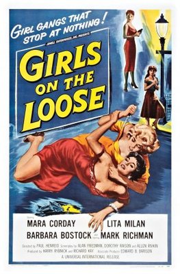 Girls on the Loose movie poster (1958) poster