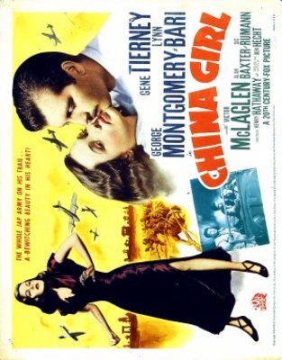 China Girl movie poster (1942) Longsleeve T-shirt