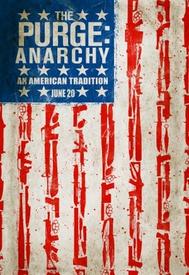 The Purge: Anarchy movie poster (2014) tote bag