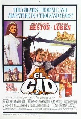 El Cid movie poster (1961) Poster MOV_4da26e6b
