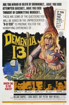 Dementia 13 movie poster (1963) hoodie