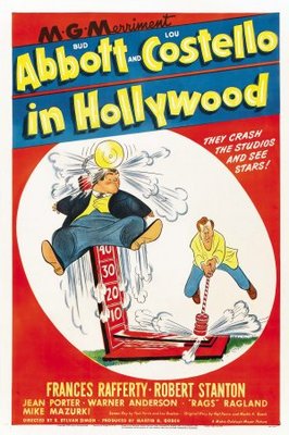 Abbott and Costello in Hollywood movie poster (1945) calendar