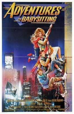 Adventures in Babysitting movie poster (1987) tote bag