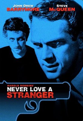 Never Love a Stranger movie poster (1958) mouse pad